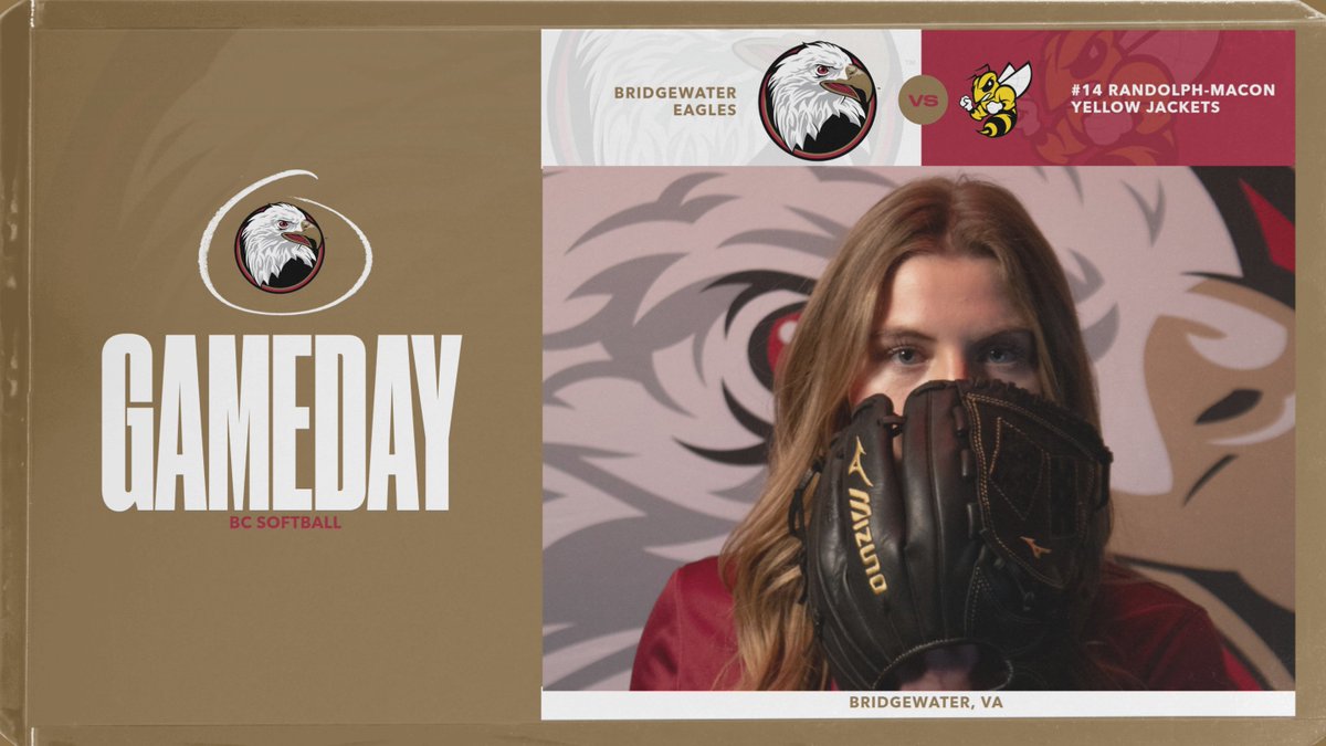 Bridgewater Eagles (@bcathletics) on Twitter photo HUGE pair of games on the ODAC and National Landscape this afternoon for <a href="/Bh2osoftball/">Bridgewater Softball</a>. Seems like a #BleedCrimson Game, right?!?!
π #14 Randolph-Macon
βοΈ 3/5 PM
π Bridgewater Softball Field
π tinyurl.com/yc5e4b4a
πΊ tinyurl.com/59dzdbz9
#BleedCrimson #GoForGold HUGE pair of games on the ODAC and National Landscape this afternoon for <a href="/Bh2osoftball/">Bridgewater Softball</a>. Seems like a #BleedCrimson Game, right?!?!
π #14 Randolph-Macon
βοΈ 3/5 PM
π Bridgewater Softball Field
π tinyurl.com/yc5e4b4a
πΊ tinyurl.com/59dzdbz9
#BleedCrimson #GoForGold