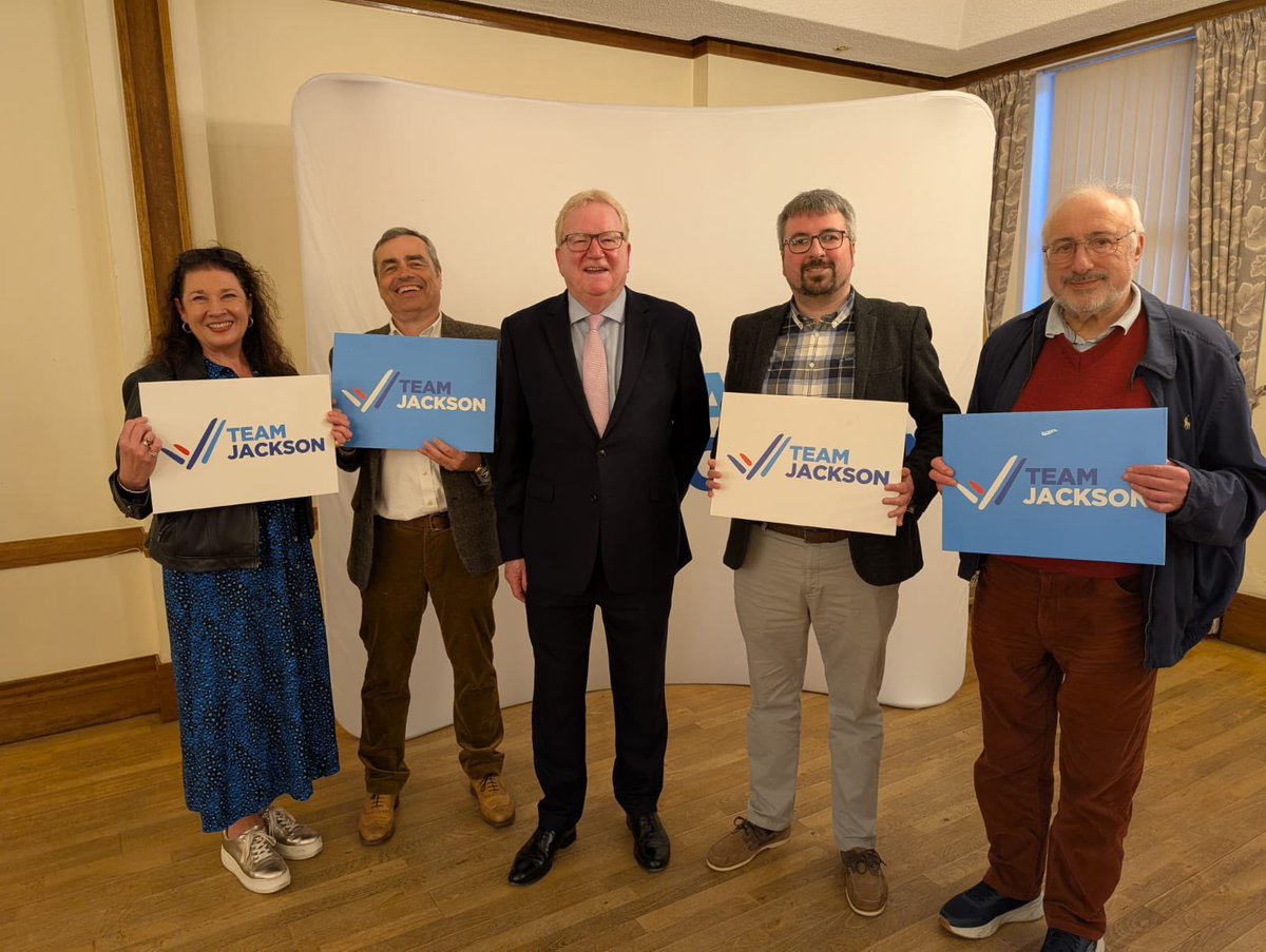 Representing my home constituency of Eastwood since 2016 has been the privilege of my lifetime. I am delighted to have been selected again as the @scotstories candidate for the Holyrood 2026 election.

Sleeves rolled up and on we go! 

#teamjackson