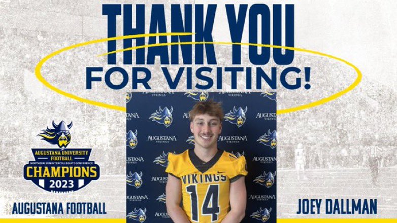 Thank you for letting me visit <a href="/AugieFB/">Augustana Football</a> <a href="/coachscholten/">Kelly Scholten</a>