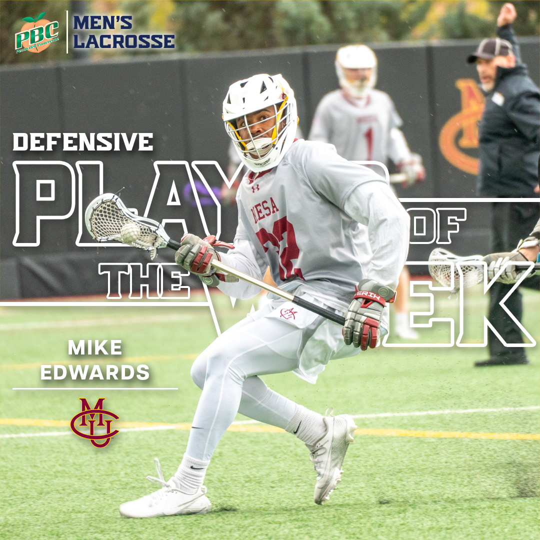 RMAC Sports (@rmac_sports) on Twitter photo The Peach Belt Conference-Rocky Mountain Division Men’s Lacrosse Defensive Player of the Week!
Mike Edwards, <a href="/COMesa_MLax/">Colorado Mesa Men’s Lacrosse</a>
#PBCDominant x #EverythingElevated The Peach Belt Conference-Rocky Mountain Division Men’s Lacrosse Defensive Player of the Week!
Mike Edwards, <a href="/COMesa_MLax/">Colorado Mesa Men’s Lacrosse</a>
#PBCDominant x #EverythingElevated