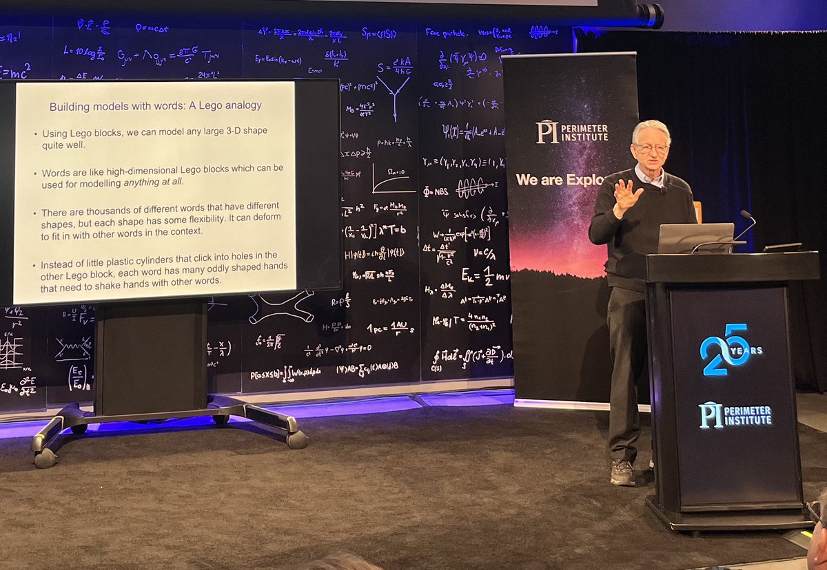 Exciting Symposium on Theory + Ai at <a href="/Perimeter/">Perimeter Institute</a>. Looking forward to many exciting talks this week!