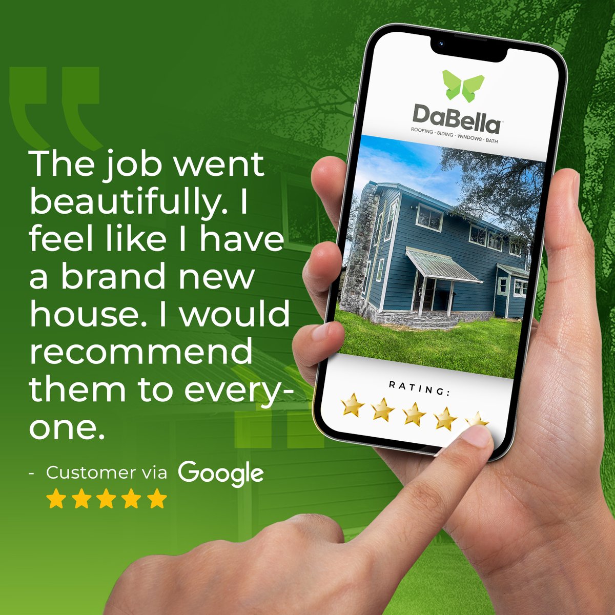 🏡 Another Home, Beautifully Transformed! 🏡

At DaBella, we love hearing how our work makes a difference — and this recent window transformation is a perfect example!

#DaBellaDifference #HomeTransformation #BeautifulHome