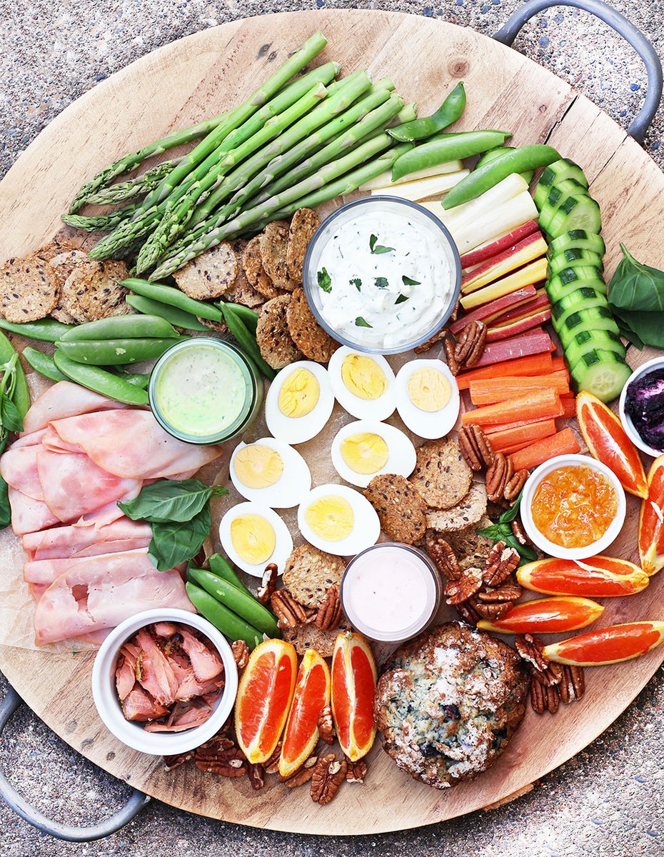 CheapRecipeBlog's tweet image. Create an Easter brunch board featuring a variety of foods. Your guests can pick and choose, mix-and-match to their liking. Click through for instructions. cheaprecipeblog.com/2025/04/create…