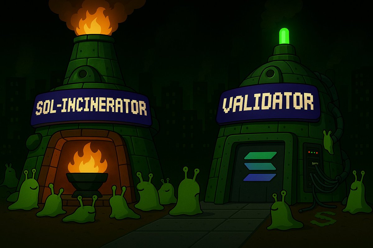 solincinerator's tweet image. We are doubling down on Solana.
Introducing the Sol-Incinerator Validator - LIVE and ready to help secure the Solana blockchain. 🔥
Thank you for trusting us for over 3 years!
Let’s power up Solana together!! 💚