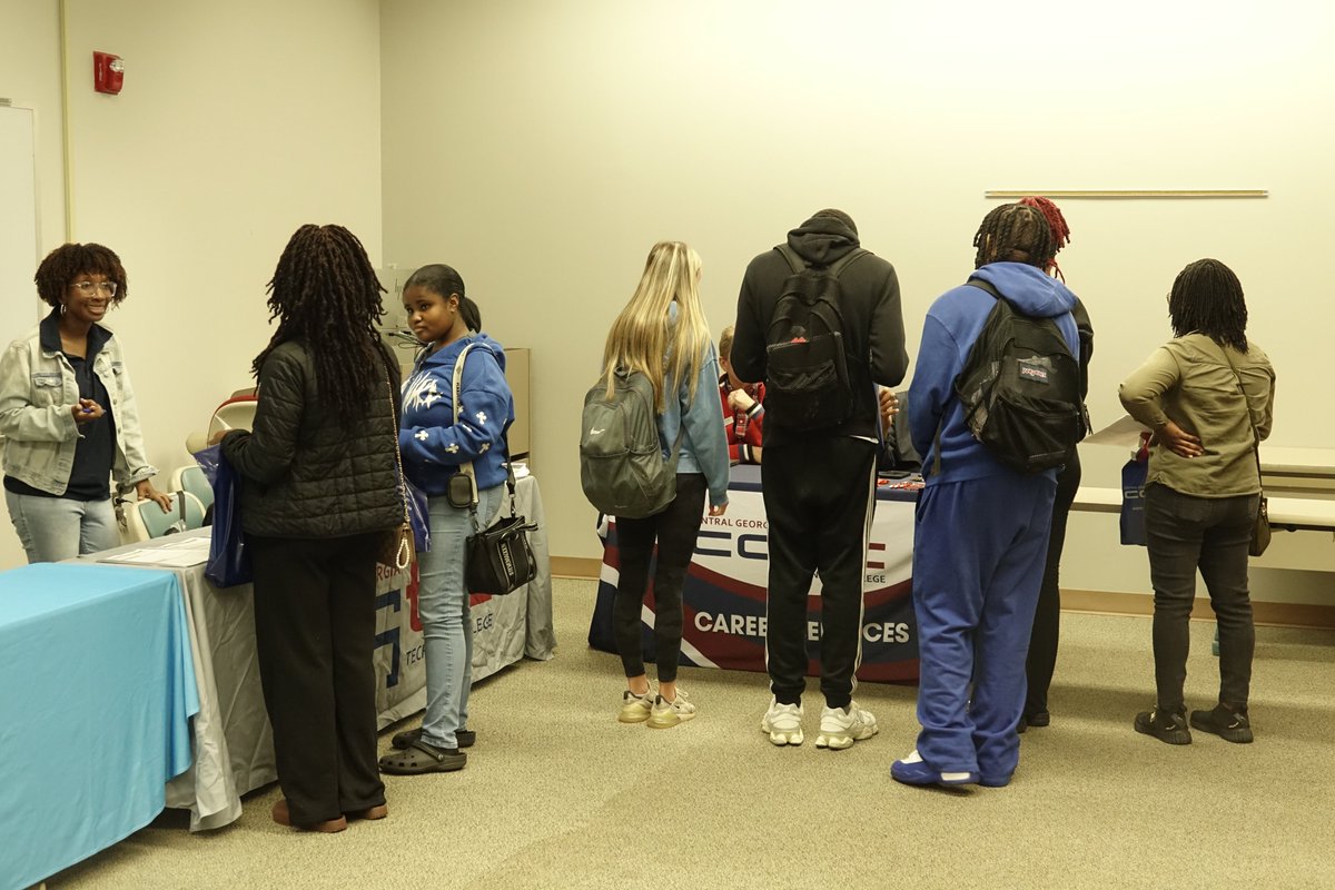 On March 25, 16 of our students went to the Macon CGTC campus to participate in Match Day.  They applied to CGTC, those interested were accepted on the spot, they all attended a CGTC orientation, took a tour of the campus and some attended a FASFA workshop.