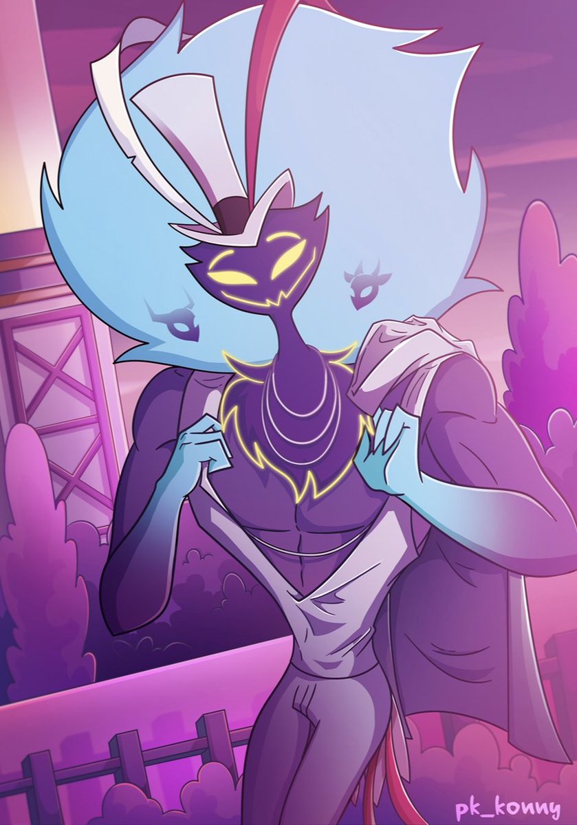 I had to draw him without his jacket on 🤭 #HelluvaBossFanart #HelluvaBoss