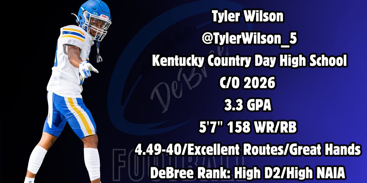 DeBree Football tweet media