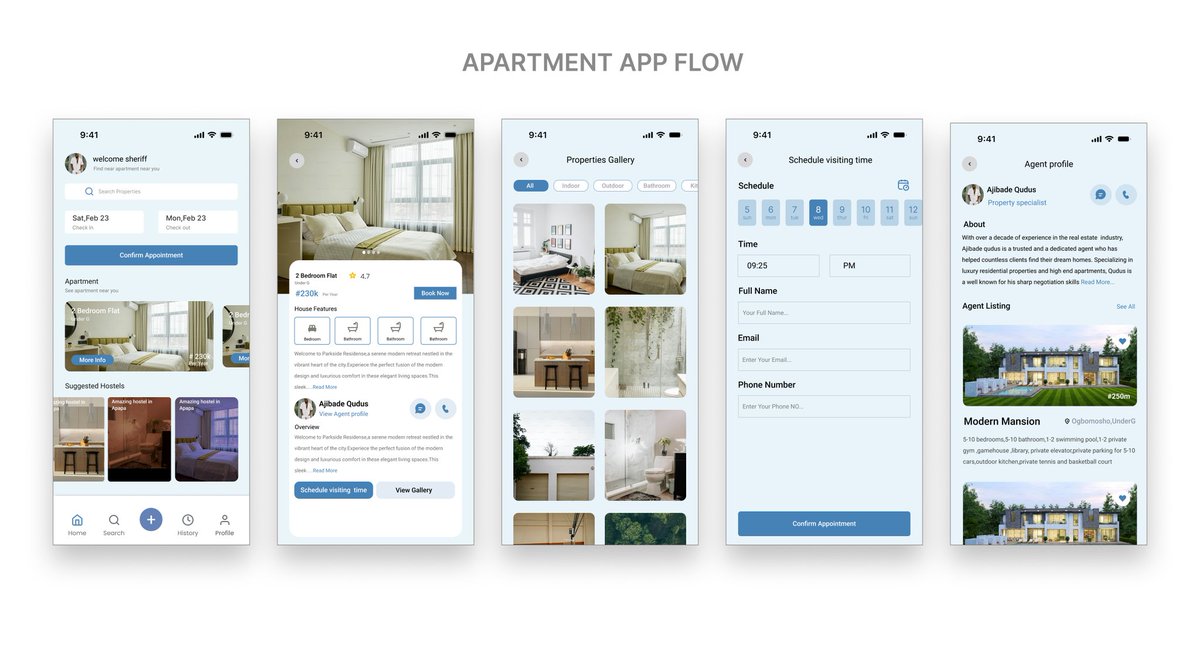 sheriff__UIUX's tweet image. New app flow design!streamlining apartment management, one tap at a time.#AppDesign #ApartmentLiving #UIDesign