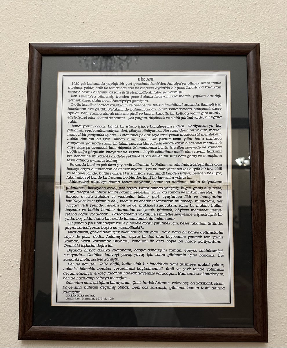 Bugün müzede denk geldi, lütfen okuyun. İyi geceler cümleten