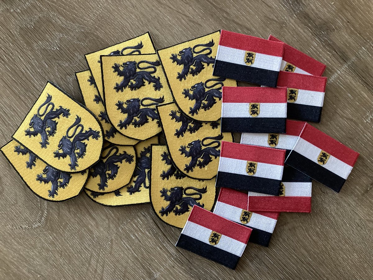 Proud to be a citizen of the Grand Duchy of Flandrensis ❤️🤍🖤? 
Now you can showcase your national pride with our official #Flandrensis uniform badges
🛒 flandrensis.com/shop/
#micronations #micronationalism