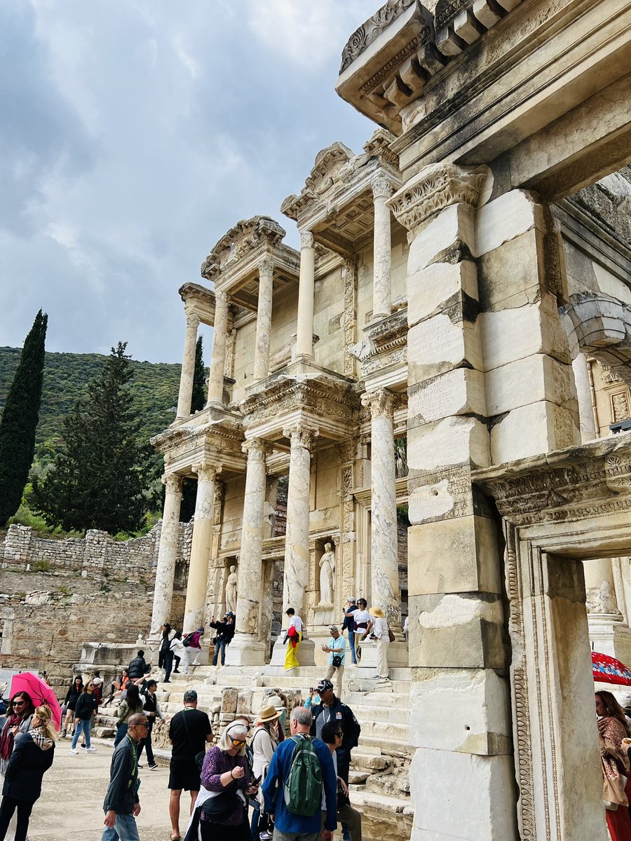 TheKelWilliams's tweet image. Ephesus, a major city in Asia Minor, is a key location in the early Christian church, mentioned in the Book of Acts, the Pauline Epistles, and the Book of Revelation, where Apostle Paul and Apostle John played significant roles  
#Ephesus ￼#LibraryofCelsus #InternationalRealtor