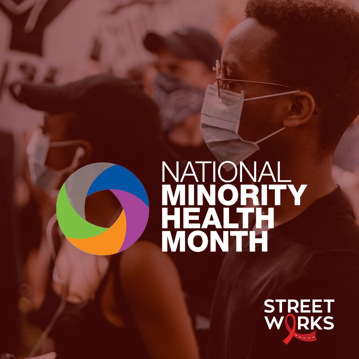 NashStreetWorks's tweet photo. t’s Your Health &amp; Power!   This #NationalMinorityHealthMonth, let’s raise awareness, break barriers &amp; empower our communities. 💙 https://t.co/wxrJvCFVv8