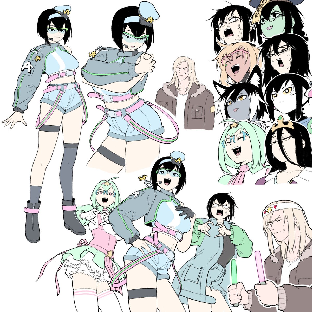 Ultra Idol Aurogalaxy touched the heart of millions with her voice (and dance moves). It is up to Aurora to prevent her from capturing Adrian's heart by never giving him up, letting him down, running around, or deserting him