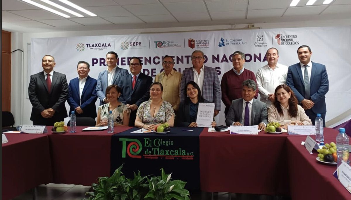 El Colegio de Tamaulipas participó en el Primer Encuentro Nacional de Colegios y Centros de Investigación de México, celebrado en la ciudad de Tlaxcala

Leer más en...bit.ly/43IZuhn