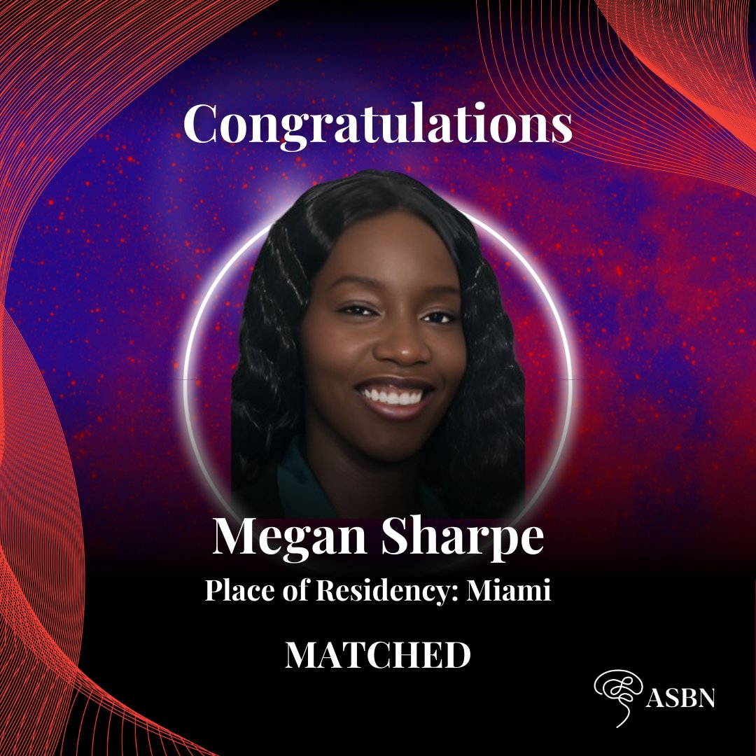 ☀️ <a href="/The_Sharpe_Med/">Megan Sharpe</a>   is taking her talents to Miami — bringing sunshine, skill, and compassion to every patient. 🌴❤️

RP: I’m still flying high after finding out I matched at a dope program in a dope city. The welcome I’ve already received from this program just reaffirms this