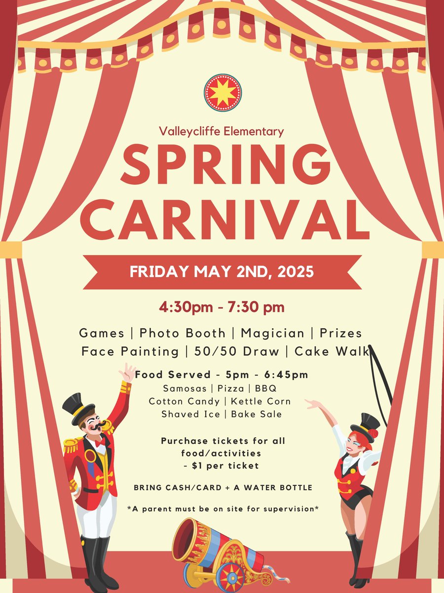 Mark your calendars for carnival! 3 weeks away.
