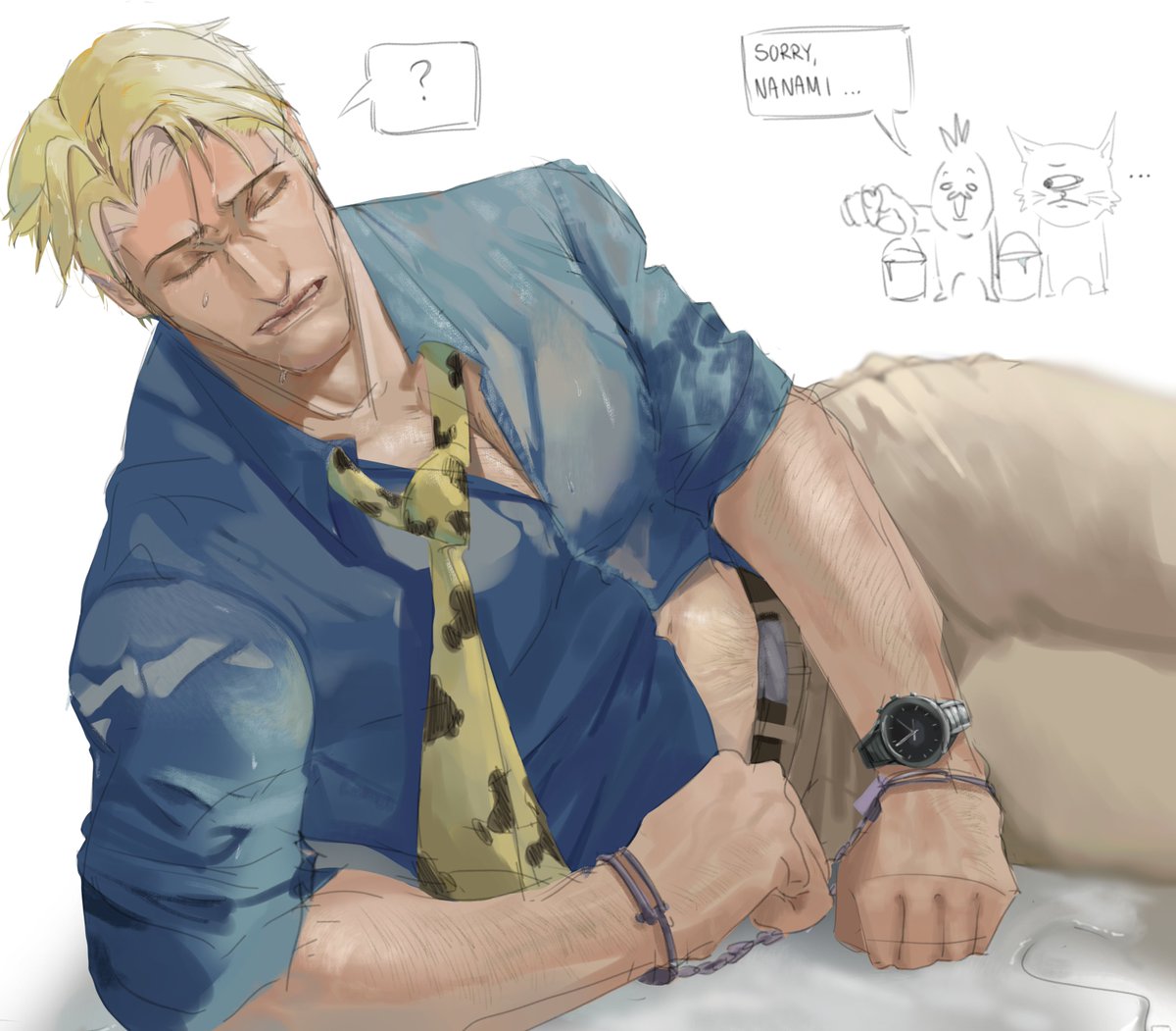 Pouring water on NANAMI:)
#nanami #kentonanami #jjk #nanamikento #nanamiart #ibisPaintX