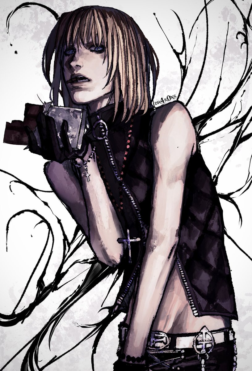 dr4k0ns's tweet image. #MELLO 🍫 #DEATHNOTE