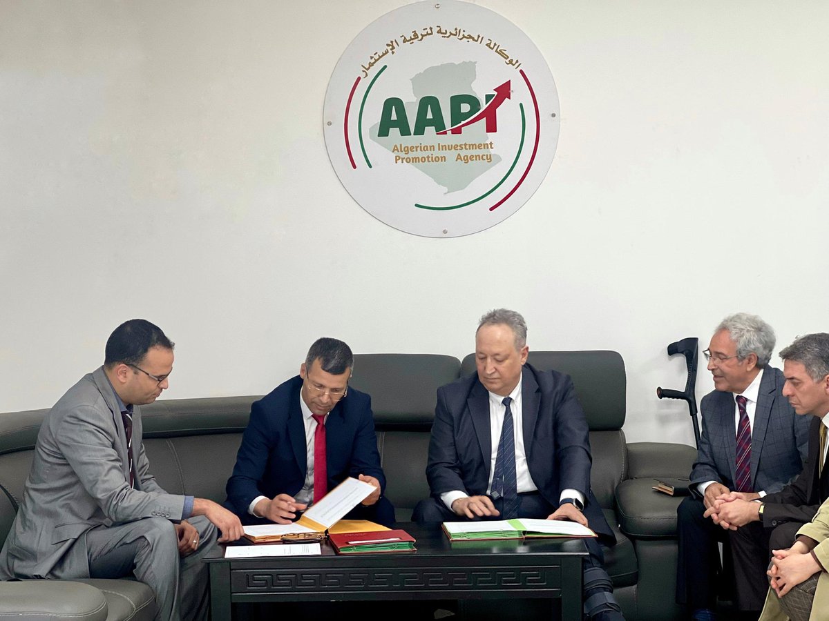 الوكالة الجزائرية لترقية الاستثمار tweet media