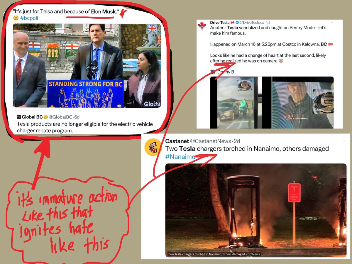 endofthelake's tweet image. Identify politics and power.. using all the power in your grasp to shun a person or object or symbol ..
Then unleashing it.. #FreeJohn, handcuffs and a court appointment for graffiti? 
Political shunning Elon Musk and Tesla becomes an injury.
