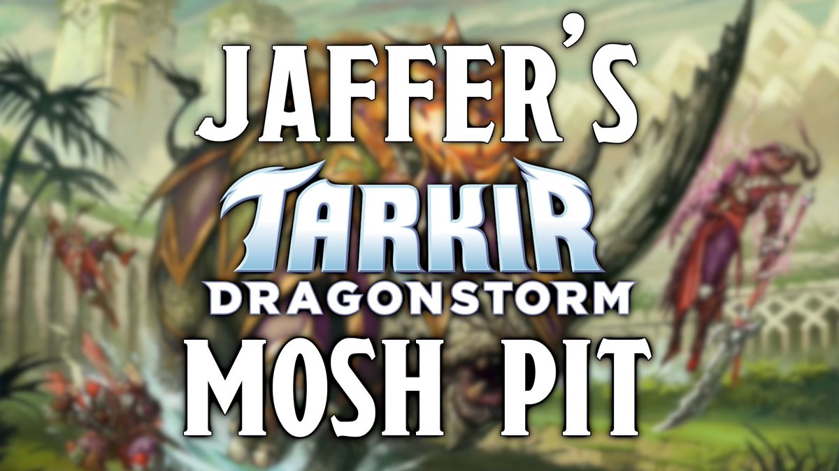 JafferTTV's tweet image. 💥 FREE STANDARD TOURNAMENT 💥
Join Jaffer’s Tarkir: Dragonstorm Mosh Pit!

📅 4/27
⏰ 11AM CT | 9AM PT
🏆 Standard BO3 on @MTG_Arena
🎁 Prizes: See event page
🎥 Coverage @ Twitch/Jaffer

Sign up to play new Standard or get some prep for an upcoming RC!

Register now – 🔗 below!