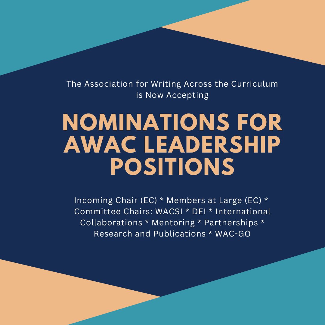 Association for Writing Across the Curriculum tweet media