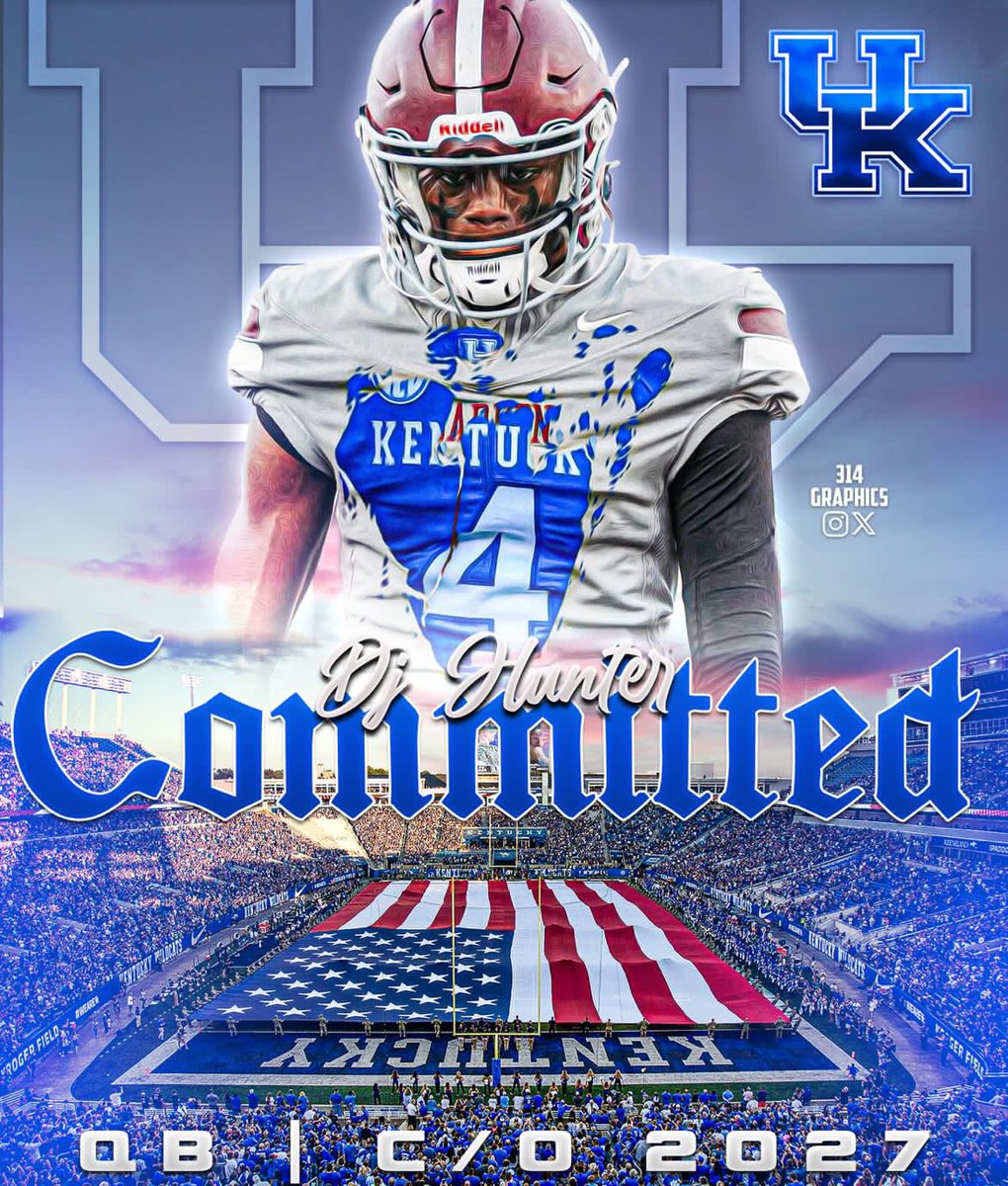 DJ Hunter (@raisethebowdj_4) on Twitter photo 1,000% committed I’m coming home BBN 🔵⚪️ <a href="/UKFootball/">Kentucky Football</a> <a href="/UKCoachStoops/">Mark Stoops</a> <a href="/FBCoachWolf/">Eric Wolford</a> <a href="/BushHamdan/">Bush Hamdan</a> <a href="/fhscoachjones/">Josh Jones</a> <a href="/AdamLuckettKSR/">Adam Luckett</a> <a href="/RivalsFriedman/">Adam Friedman</a> <a href="/RowlandRIVALS/">Justin Rowland</a> <a href="/On3sports/">On3</a> <a href="/Rivals/">Rivals</a> <a href="/247Sports/">247Sports</a> 1,000% committed I’m coming home BBN 🔵⚪️ <a href="/UKFootball/">Kentucky Football</a> <a href="/UKCoachStoops/">Mark Stoops</a> <a href="/FBCoachWolf/">Eric Wolford</a> <a href="/BushHamdan/">Bush Hamdan</a> <a href="/fhscoachjones/">Josh Jones</a> <a href="/AdamLuckettKSR/">Adam Luckett</a> <a href="/RivalsFriedman/">Adam Friedman</a> <a href="/RowlandRIVALS/">Justin Rowland</a> <a href="/On3sports/">On3</a> <a href="/Rivals/">Rivals</a> <a href="/247Sports/">247Sports</a>