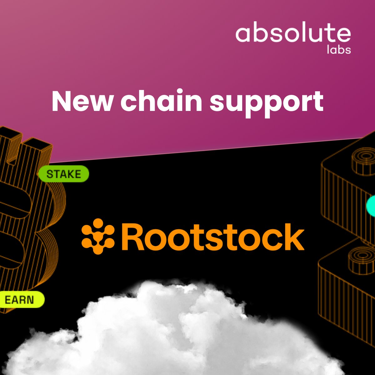 <a href="/absolute_labs/">absolute labs</a> x <a href="/rootstock_io/">Rootstock</a>  – Bringing Bitcoin into Web3 Marketing

We’re excited to announce that Rootstock – Bitcoin’s first smart contract platform – is now supported on the Absolute Labs Web3 CRM platform.

Rootstock is the Bitcoin DeFi layer for everyone, everywhere,