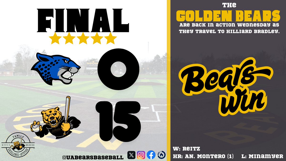 Upper Arlington Baseball tweet media