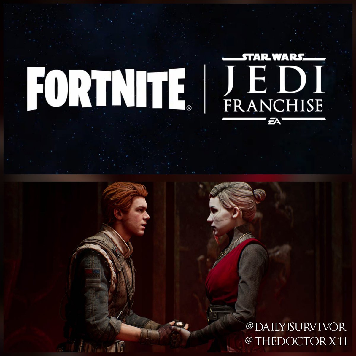 DailyJSurvivor's tweet image. FORTNITE X STAR WARS JEDI: FRANCHISE (FALLEN ORDER &amp;amp; SURVIVOR) - VERSION 3.0 Collaboration Concept for Future May 4th Events or Star Wars Jedi: III | SPOILERS BELOW; A Thread... 🧵🧵🧵