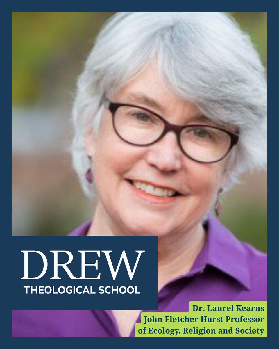 As #DrewTheo celebrates #EarthMonth, we recognize Dr. Laurel Kearns who was recently promoted to the title of John Fletcher Hurst Professor of Ecology, Religion, and Society at <a href="/DrewUniversity/">Drew University</a>.

drew.edu/2025/02/28/lau…