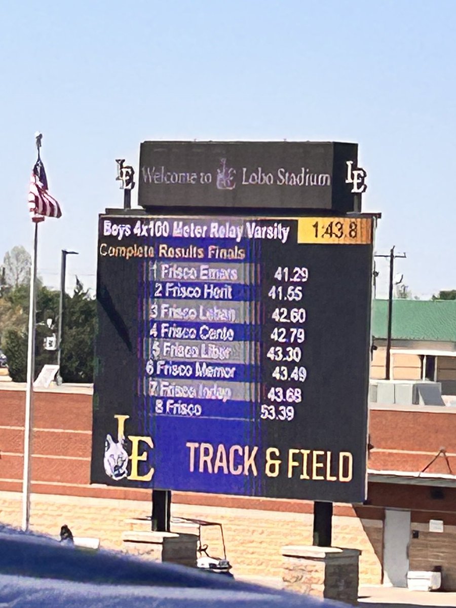 preshaallenjr's tweet image. (New school record) Placed 1st in 4x100 Relay at districts!! @EHSMavsFB @BlakeGMcLane @xlv_jayson @CoachCJCox