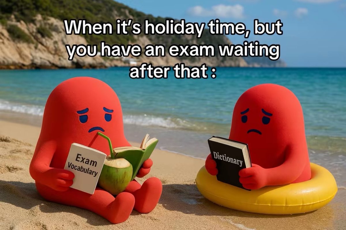 Marvelyai's tweet photo. When it's holiday time, but the exam countdown is real 😩

If that’s you, don’t stress. Marvely’s got your back!
We make it easy to keep learning, even during your break 🎉

Try our Exam Scenarios (GCSE, IGCSE, and more) to stay ready for the big day 📚💡

#MarvelyAI #Marvely https://t.co/aCZHph8v28