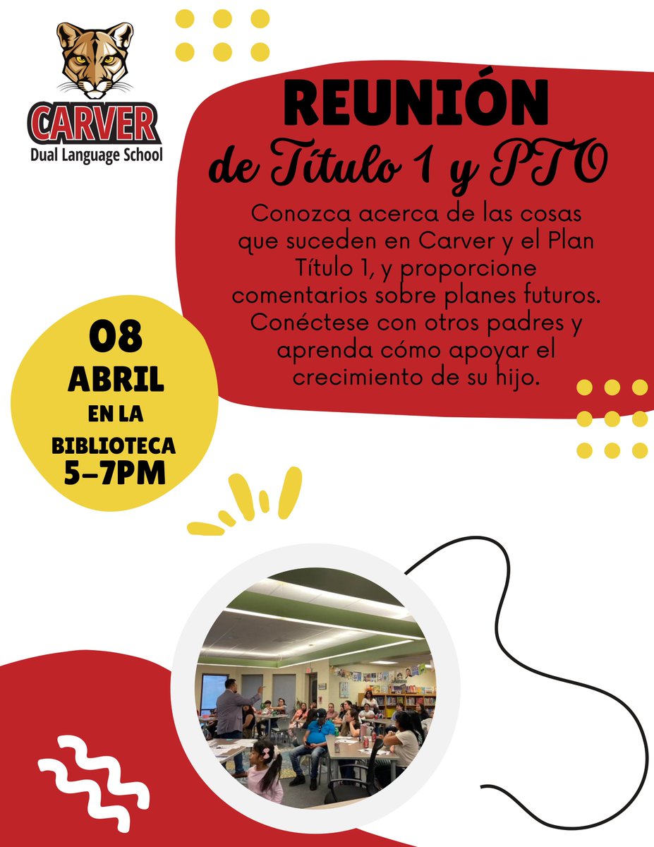 Please join us to our Spring Title 1 and PTO meeting tomorrow from 5-7pm. 

Also, access this month's newsletter by clicking the link below:

secure.smore.com/n/05ku2w