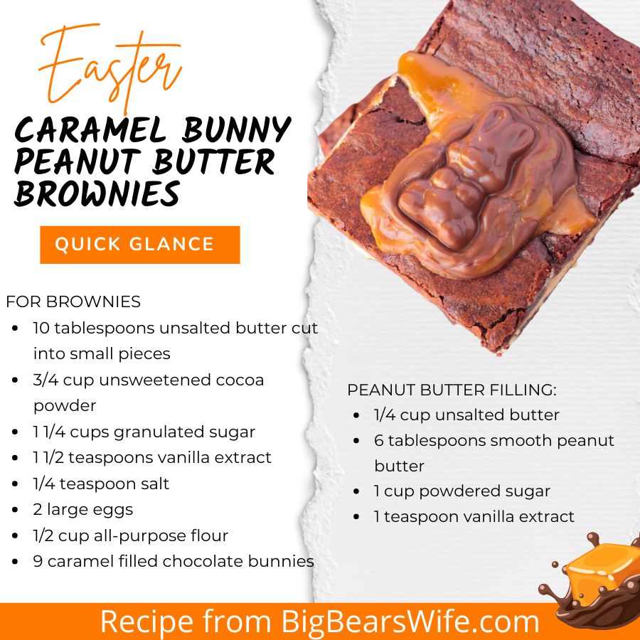 Big Bear's Wife - Angie (@bigbearswife) on Twitter photo Peanut Butter Stuffed Chocolate Brownies with a chocolate caramel bunny melted on top, what’s not to love? These Caramel Bunny Peanut Butter Brownies are the perfect addition to any Easter dessert spread! bigbearswife.com/bunny-brownies/ via <a href="/bigbearswife/">Big Bear's Wife - Angie</a> Peanut Butter Stuffed Chocolate Brownies with a chocolate caramel bunny melted on top, what’s not to love? These Caramel Bunny Peanut Butter Brownies are the perfect addition to any Easter dessert spread! bigbearswife.com/bunny-brownies/ via <a href="/bigbearswife/">Big Bear's Wife - Angie</a>