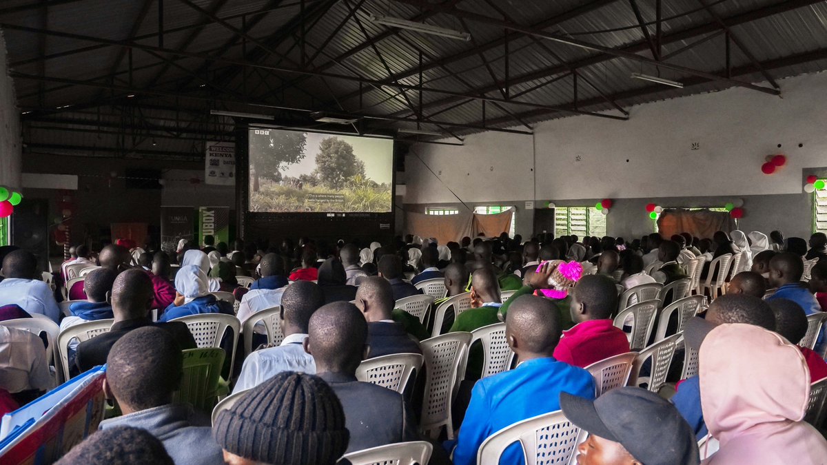 What a powerful start to #KSEF2025!🔥We kicked off the Kenya Science and Engineering Fair at Kanguru School with a screening of <a href="/landandfreedom_/">Our Land, Our Freedom</a> to over 1,200 students — and it was nothing short of transformative.

The award-winning documentary follows one Kenyan woman’s search