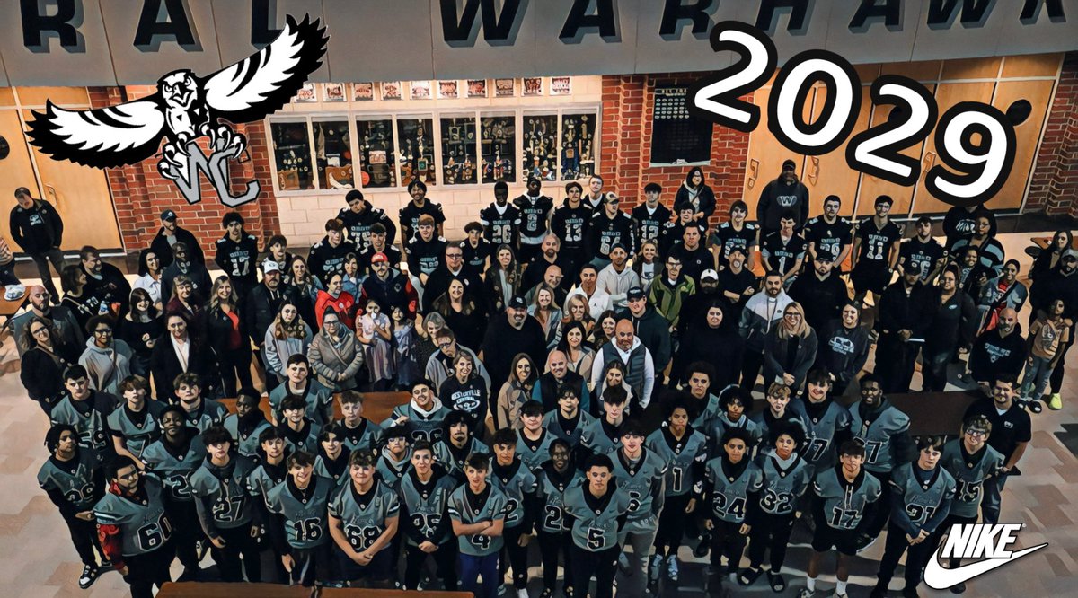Josh Franke (@coach_franke) on Twitter photo Had a great night welcoming in 38 rising freshmen and their families into our program!
Welcome to the family class of 2029!
<a href="/_CoachWallace_/">Jacob Wallace</a> <a href="/shafferdb/">Coach Dan Shaffer</a> <a href="/CoachHarr14/">Chris Harr</a> <a href="/CoachCStaten/">Coach Connor Staten</a> <a href="/coachzackcicero/">Coach Zack Cicero</a> <a href="/coachweidger8/">Coach Weidger</a> <a href="/Coach_Dalrymple/">Nick Dalrymple</a> <a href="/DavidCMentlow/">Coach David Mentlow</a> Had a great night welcoming in 38 rising freshmen and their families into our program!
Welcome to the family class of 2029!
<a href="/_CoachWallace_/">Jacob Wallace</a> <a href="/shafferdb/">Coach Dan Shaffer</a> <a href="/CoachHarr14/">Chris Harr</a> <a href="/CoachCStaten/">Coach Connor Staten</a> <a href="/coachzackcicero/">Coach Zack Cicero</a> <a href="/coachweidger8/">Coach Weidger</a> <a href="/Coach_Dalrymple/">Nick Dalrymple</a> <a href="/DavidCMentlow/">Coach David Mentlow</a>