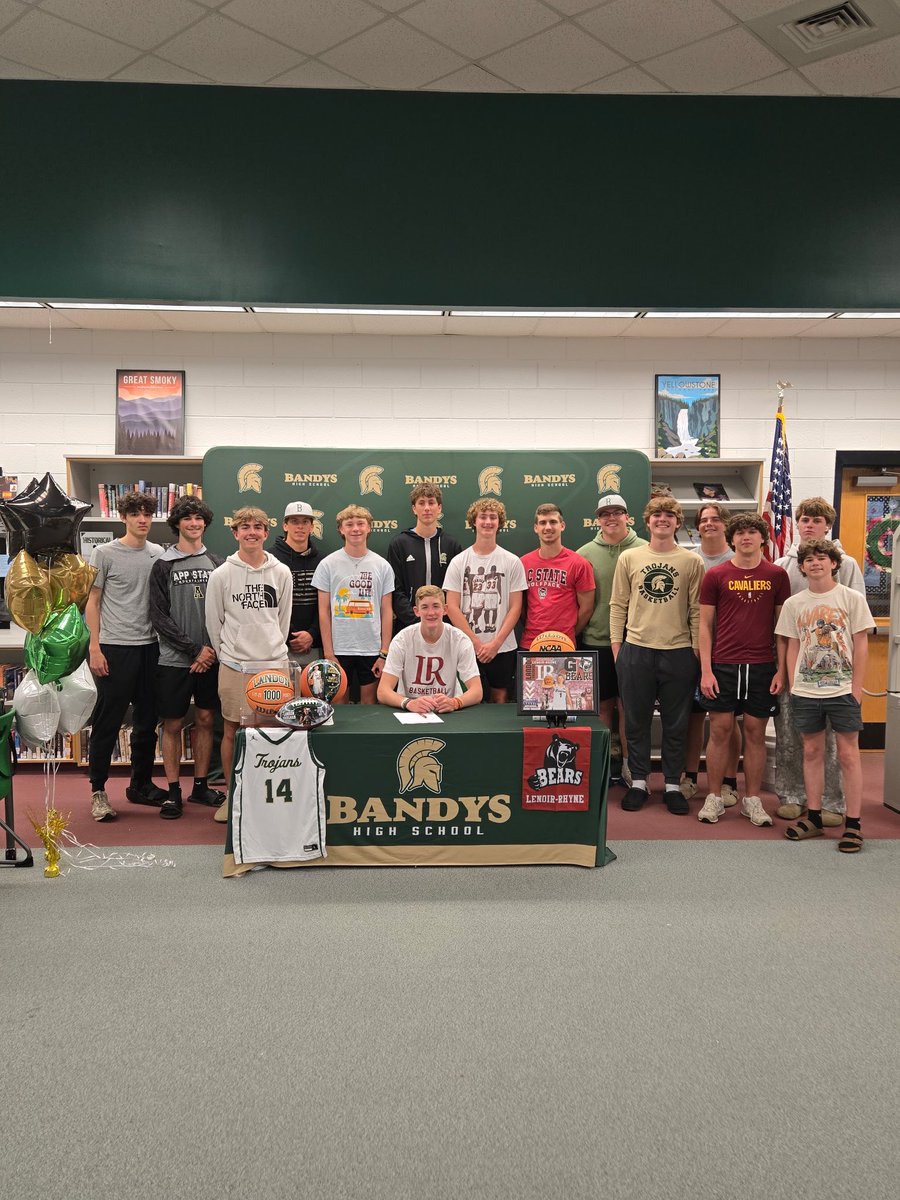 Bandys Men’s Basketball (@bandys_bball) on Twitter photo Congratulations <a href="/landonjvaughan/">Landon Vaughan</a> on signing with <a href="/LRU_Basketball/">Lenoir-Rhyne Men’s 🏀</a> today! We are so proud of you! Can’t wait to watch your next chapter!#rowtheboat Congratulations <a href="/landonjvaughan/">Landon Vaughan</a> on signing with <a href="/LRU_Basketball/">Lenoir-Rhyne Men’s 🏀</a> today! We are so proud of you! Can’t wait to watch your next chapter!#rowtheboat