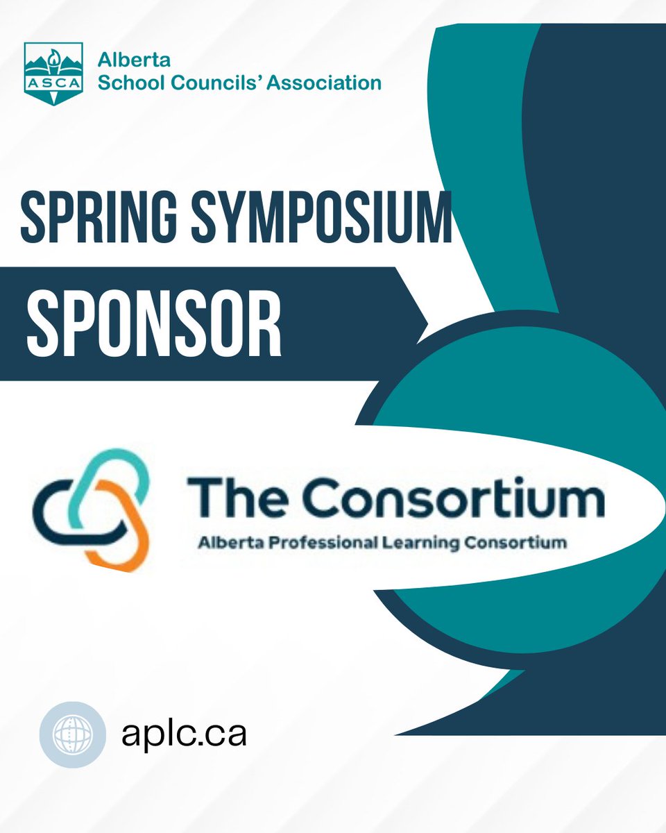 ABschoolcouncil's tweet photo. We're excited for the Spring Symposium - it's just a few weeks away! Thanks to sponsor @arpdc_alberta  for their generous support. The Consortium supports educators by providing access to educational opportunities from anywhere in Alberta. https://t.co/oDF9M3tGcE