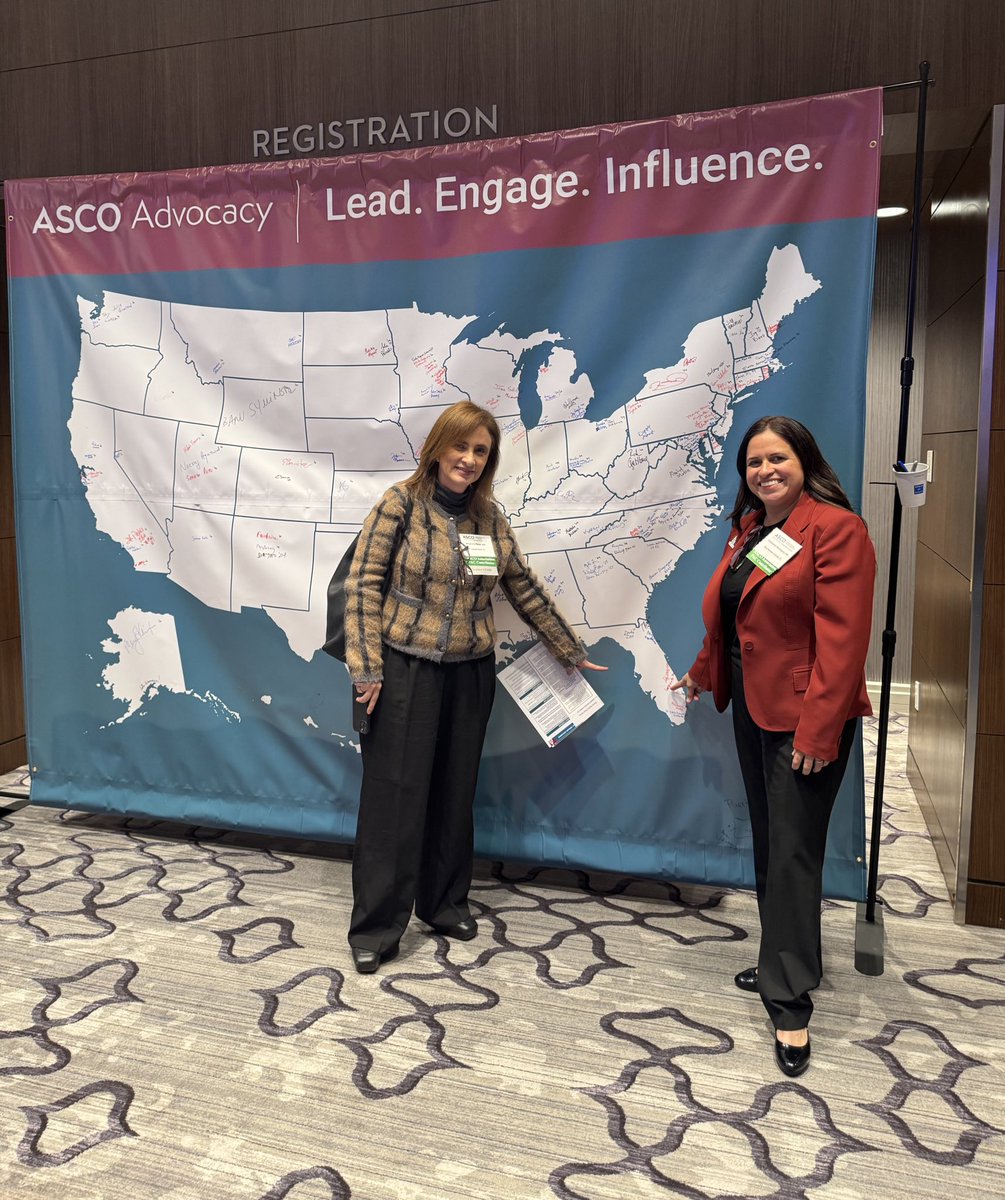 Dr. Estela Rodriguez (@latinamd) on Twitter photo <a href="/SylvesterCancer/">Sylvester Comprehensive Cancer Center</a> team ready to represent FL <a href="/asco/">ASCO</a> #ASCOAdvocacySummit with Dr <a href="/atperez_md/">Alejandra Perez, MD</a>
Advocating for bipartisan support for many important issues for patients like:
🔬#NIHFunding
✍️#PriorAuthorization
💉#DrugShortages <a href="/SylvesterCancer/">Sylvester Comprehensive Cancer Center</a> team ready to represent FL <a href="/asco/">ASCO</a> #ASCOAdvocacySummit with Dr <a href="/atperez_md/">Alejandra Perez, MD</a>
Advocating for bipartisan support for many important issues for patients like:
🔬#NIHFunding
✍️#PriorAuthorization
💉#DrugShortages