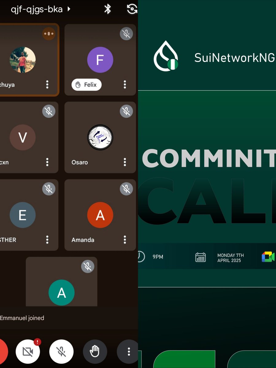 fegsricch's tweet photo. Just Attended my First community call and I'm thrilled about the innovative developments on the horizon! Excited to be part of this dynamic community.#SuiNetworkNG@#JoshuaOrhue_ @Atral_ama @O_Richard45 @VicxnJay https://t.co/3xG8sg3dL2