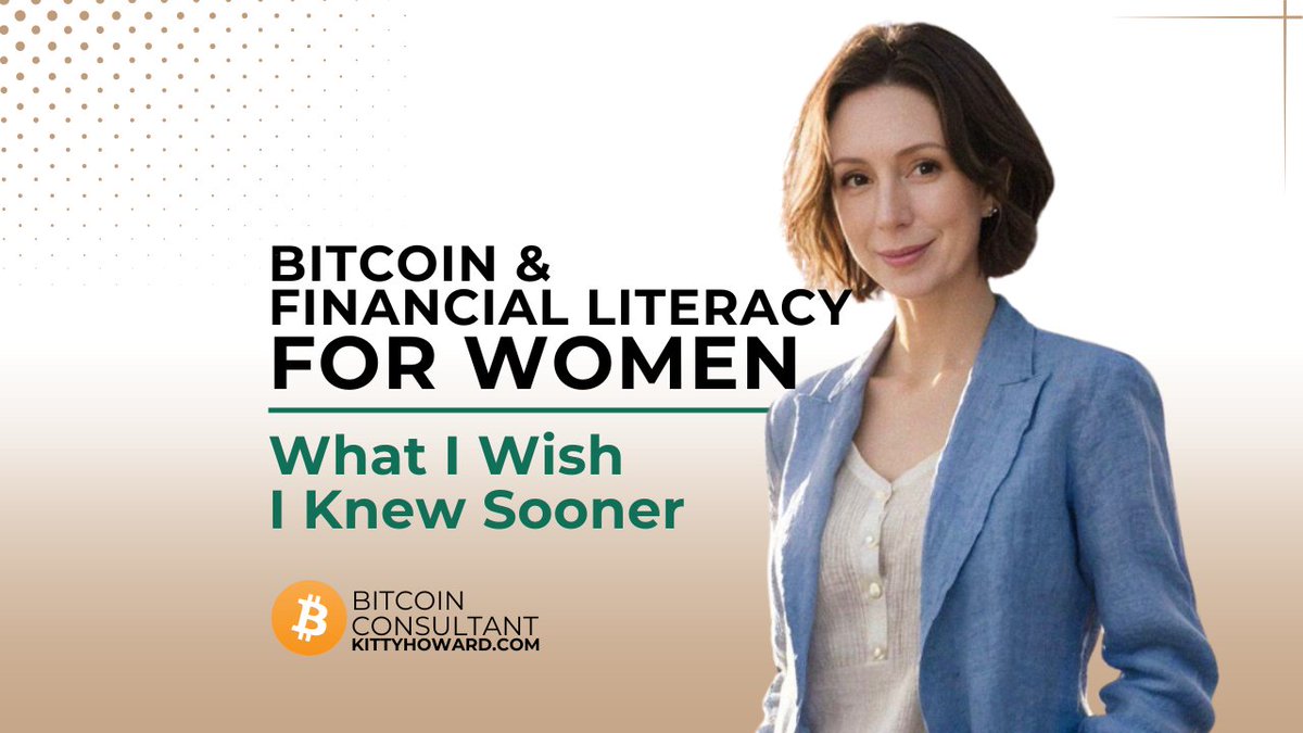 MsKitty_Howard's tweet photo. New article: Financial Literacy for Women 💡

I worked hard for years — but still felt behind.
Freelance. Contract. Self-employed.
Until I found a way to save smarter.
Bitcoin helped me move from insecurity to strategy.
Read the story: https://t.co/x39sCVCE8P
 #WomenAndMoney https://t.co/OJxTcX521z