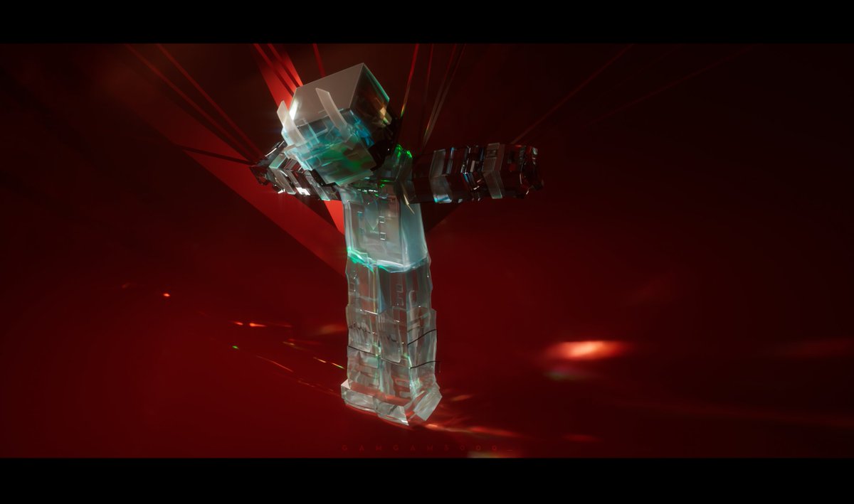 GAMGAM5000_'s tweet image. #b3d #minecraft #art #minecraftart #3dart