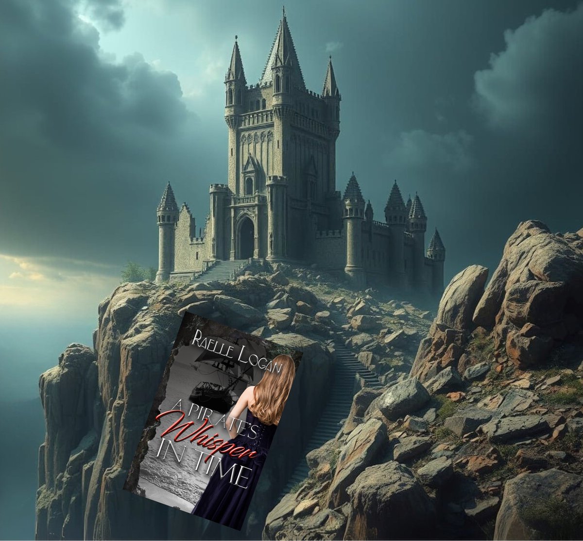 A man's eerie whisper calls to Areena Slade as she explores the ruins of Britain's Blackriver Castle - is she hearing a ghost, a voice on the wind, or is something far more sinister afoot? #romance #historicalromance #timetravel #booksworthreading #PirateBooks #RomanceReaders