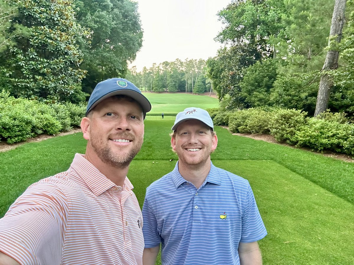 NickJSAdams's tweet image. Best golf week of the year . Happy Masters week.