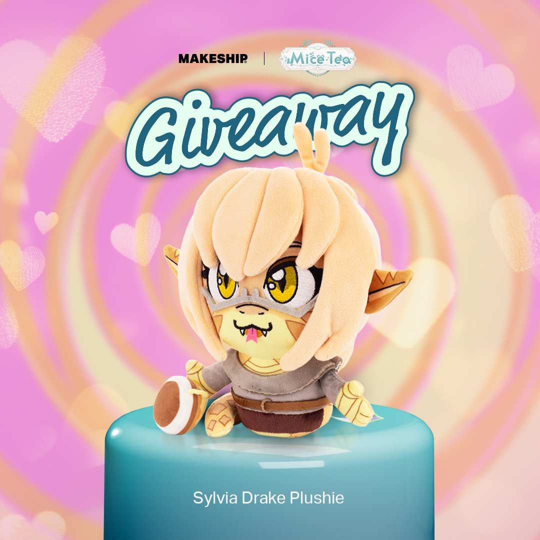 Cinnamon Switch (@cinswitch) on Twitter photo We're doing a giveaway for your favorite Naga Gyaru! You've got the chance to win 1 of 2 Sylvia Drake plushies 🐍
How to enter?
1. Follow @makeship & <a href="/cinswitch/">Cinnamon Switch</a>
2. RT this post
Contest ends on the 14th. Good luck to everyone! We're doing a giveaway for your favorite Naga Gyaru! You've got the chance to win 1 of 2 Sylvia Drake plushies 🐍
How to enter?
1. Follow @makeship & <a href="/cinswitch/">Cinnamon Switch</a>
2. RT this post
Contest ends on the 14th. Good luck to everyone!