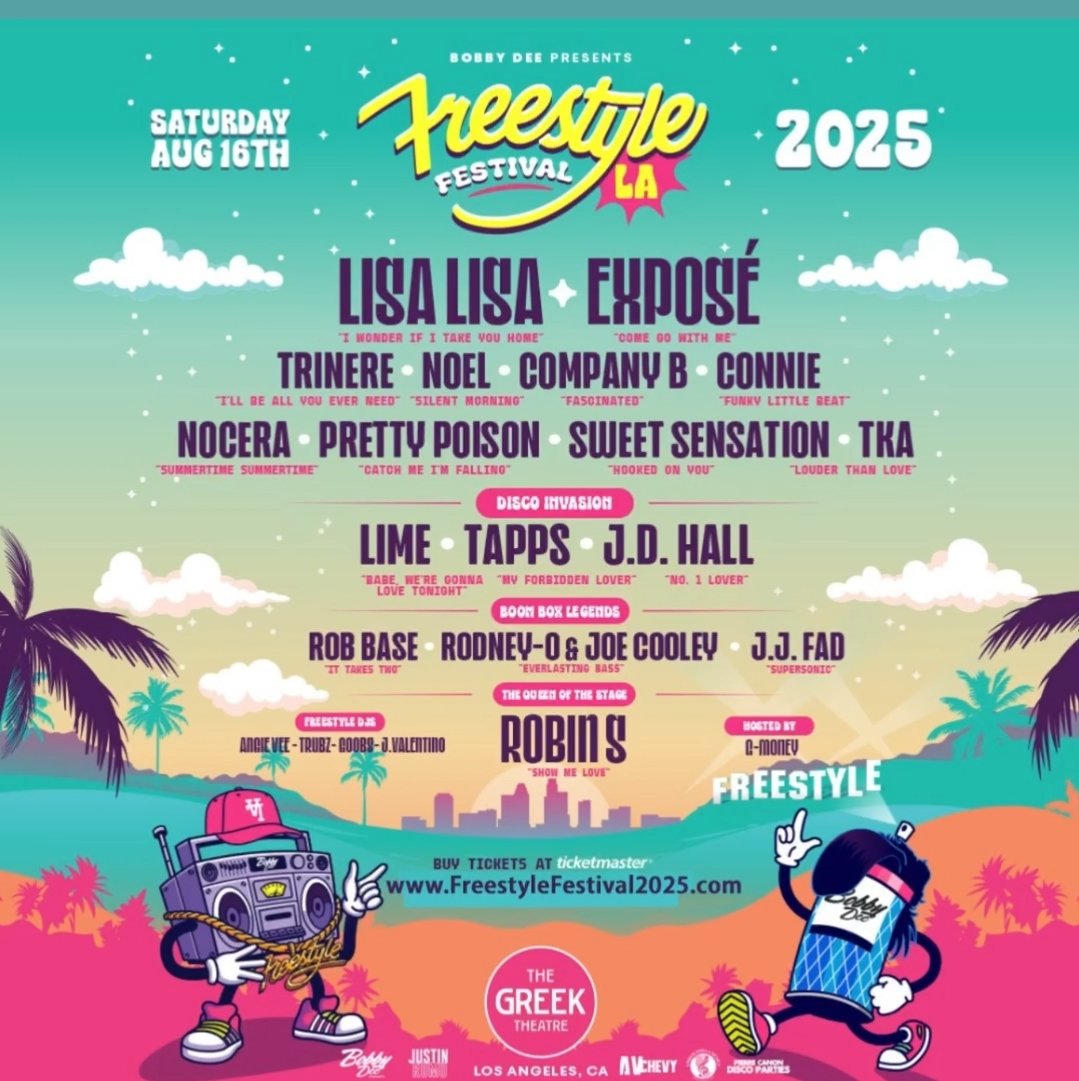 kurrves's tweet image. Are u going?
#freestyle80s 
#CONCERT
#howfun 
#letsparty