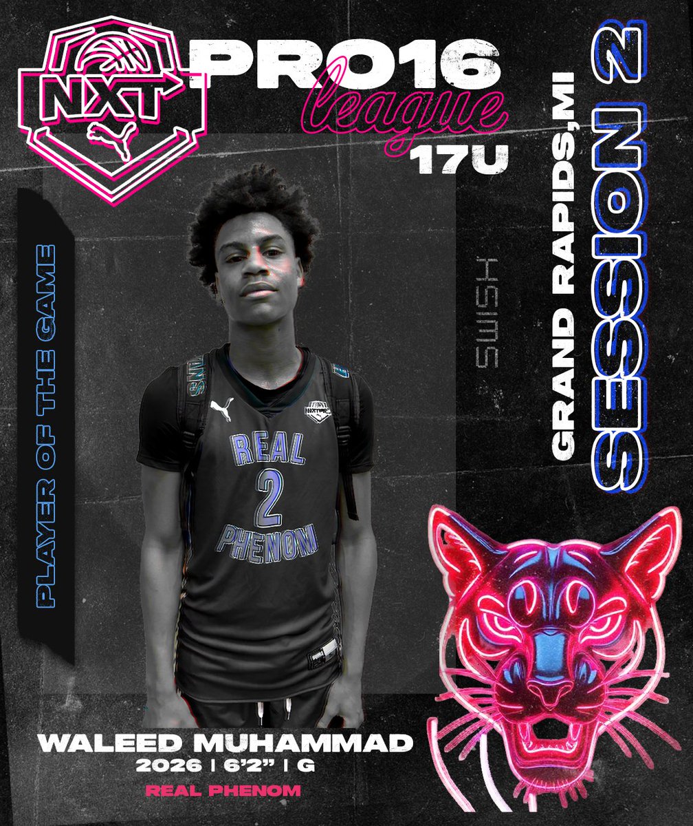 Jason Flowers (@mreuroclub) on Twitter photo Some Day 2 Standout Players
27’ Colin Julien | Chapman Basketball Academy 16u | <a href="/colinjulien2027/">Colin Julien</a>
26’ Quentin Page | RYZE Athletics 17u | <a href="/QuentinPage14/">Quentin Page</a>
26’ Ali Tharwani | Kessell Heat 17u | <a href="/aliTharwani_/">Ali Tharwani</a>
26’ Waleed Muhammad | Real Phenom 17u (2) |
<a href="/NxtProHoops/">NXTPRO Hoops</a> <a href="/PRO16League/">PRO16/NXTPRO League</a> Some Day 2 Standout Players
27’ Colin Julien | Chapman Basketball Academy 16u | <a href="/colinjulien2027/">Colin Julien</a>
26’ Quentin Page | RYZE Athletics 17u | <a href="/QuentinPage14/">Quentin Page</a>
26’ Ali Tharwani | Kessell Heat 17u | <a href="/aliTharwani_/">Ali Tharwani</a>
26’ Waleed Muhammad | Real Phenom 17u (2) |
<a href="/NxtProHoops/">NXTPRO Hoops</a> <a href="/PRO16League/">PRO16/NXTPRO League</a>