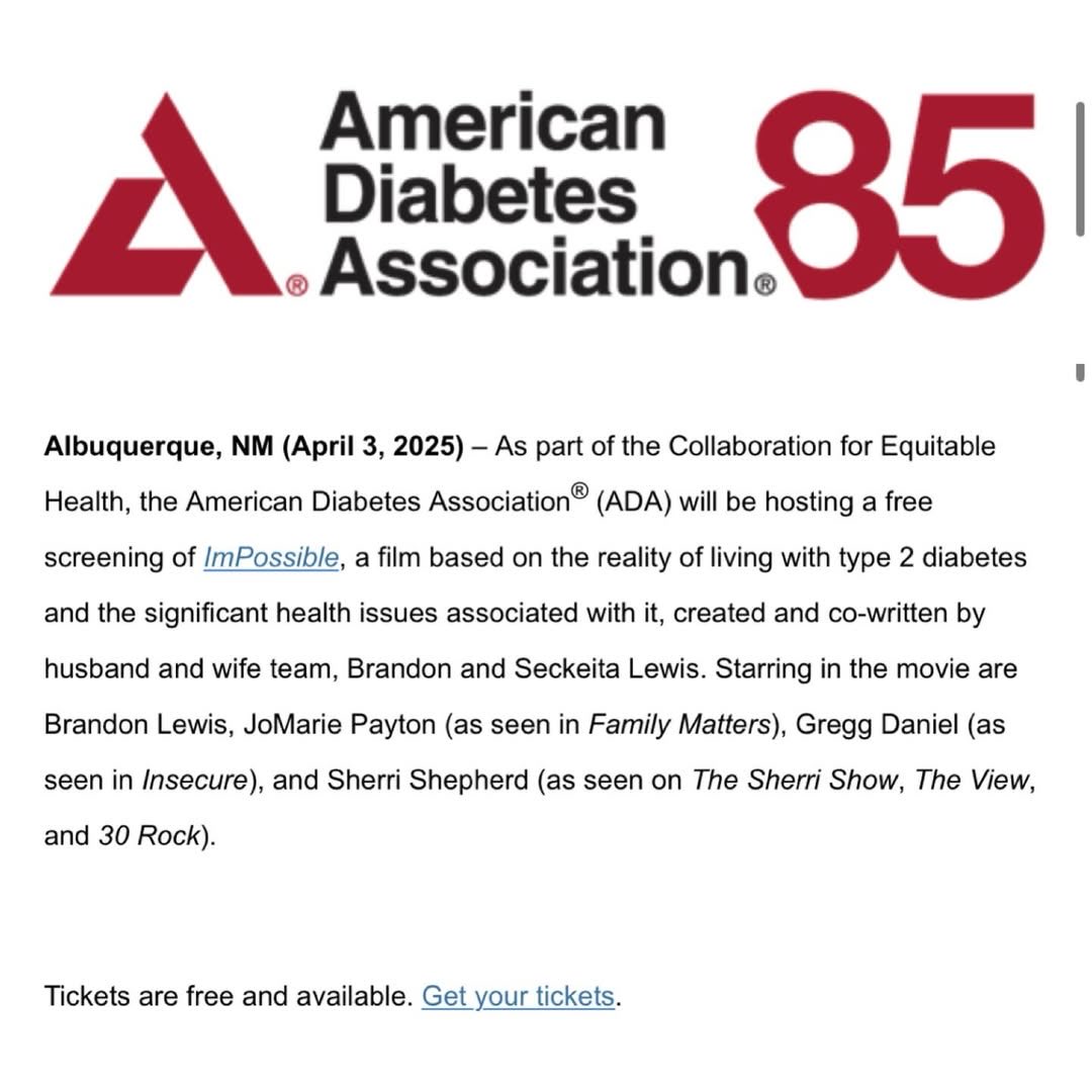 Next Friday, April 4th, I will be part of an incredibly important event — there will be a free screening of ImPossible at the Historic Lobo Theater in Albuquerque, NM! 🎥✨
