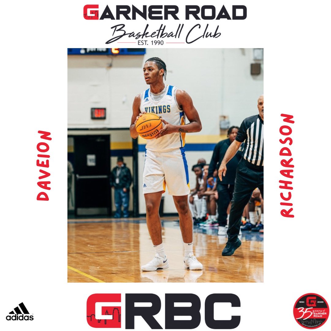 Daveion Richardson (@showtimeslim_) on Twitter photo This summer/spring I’ll be running with <a href="/GroadBballHS/">Garner Road Basketball Club HS - National/3SSB</a> 2026 National This summer/spring I’ll be running with <a href="/GroadBballHS/">Garner Road Basketball Club HS - National/3SSB</a> 2026 National